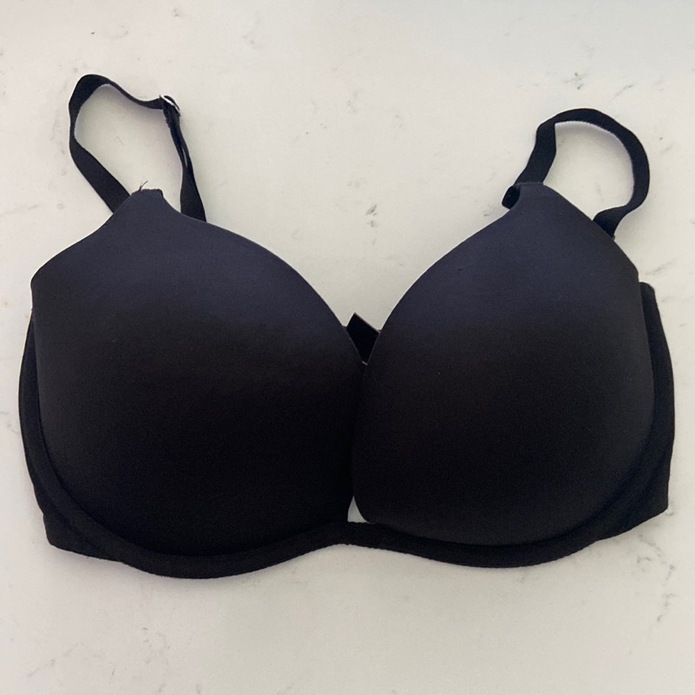 Victoria's Secret Black 34DD Dream Angel Padded Demi